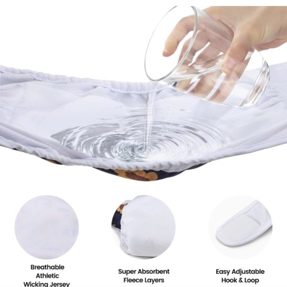 🐾 Dog Washable Reusable Female Dog Diaper Dress, New - Picture 4 of 8